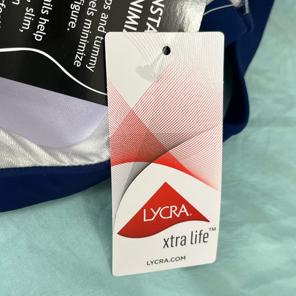 Maxine Women's Ikat Border Bandeau One Piece Swimsuit Size 8 New! - Picture 14 of 14